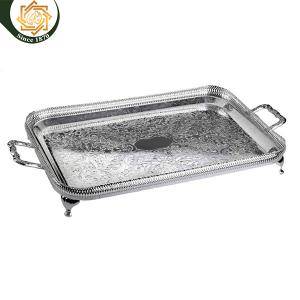 صينيه مستطيله كوين آن برجل