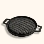 جريل دائري مزدوج الوجه – Alma Cast Iron