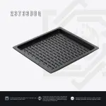 جريل AMT مستطيل باربكيو مسطح – مقاس 36×33 سم