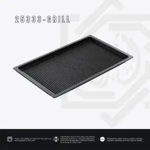 جريل AMT مستطيل خطوط – مقاس 32.5×53.5 سم