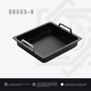 طاجن مستطيل جريل – مقاس 33×53 سم