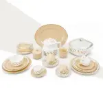 طقم أركوبال تيلاندي 116 قطعة ماتشينج Latte Spring Flower