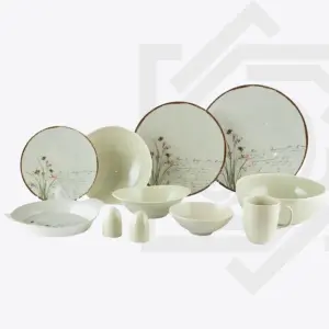 طقم عشاء رويال ألفريدو 36 قطعة –  ديجيتال أوف وايت – CP-05