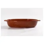 طقم طاجن فرن بورسلين رويال ألفريدو بيضاوي 2 قطعة بيد – 43 × 23 × 10.8 سم