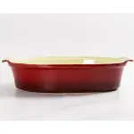 طاجن فرن بورسلين بيضاوي بغطاء رويال ألفريدو – مقاس 40 × 10.8 × 26.2 سم