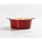 طاجن فرن بورسلين دائري بغطاء رويال ألفريدو – مقاس 24 × 11.5 × 24.5 سم