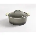 طاجن فرن بورسلين دائري بغطاء رويال ألفريدو – مقاس 24 × 11.5 × 24.5 سم