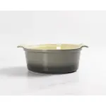طاجن فرن بورسلين دائري بغطاء رويال ألفريدو – مقاس 24 × 11.5 × 24.5 سم