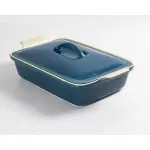 طاجن فرن بورسلين مستطيل بغطاء رويال ألفريدو – مقاس 38.5 × 10.5 × 24.5 سم